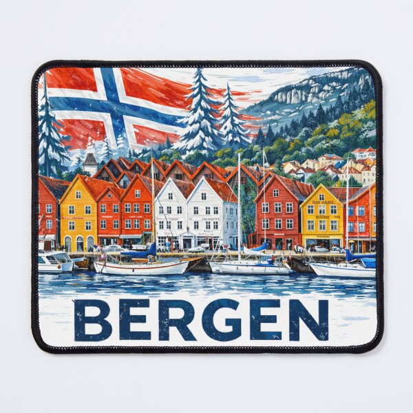 Item preview, Bergen Norway a Bergen Norway a Bergen Norway designed and sold by clintang.