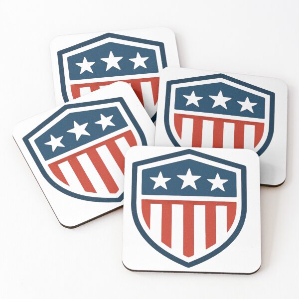 Artikelvorschau, Amerikanisches Patriot-Schild-Sportlogo im Stil entworfen und verkauft von ZadTicaret.
