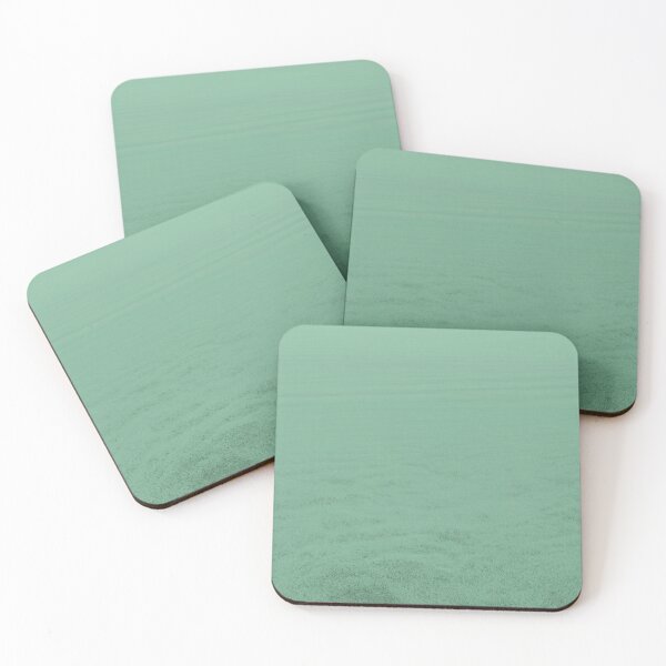 Item preview, Mint Green Textured Dunes – Minimalist Abstract Art designed and sold by Midnight Veil Designs.