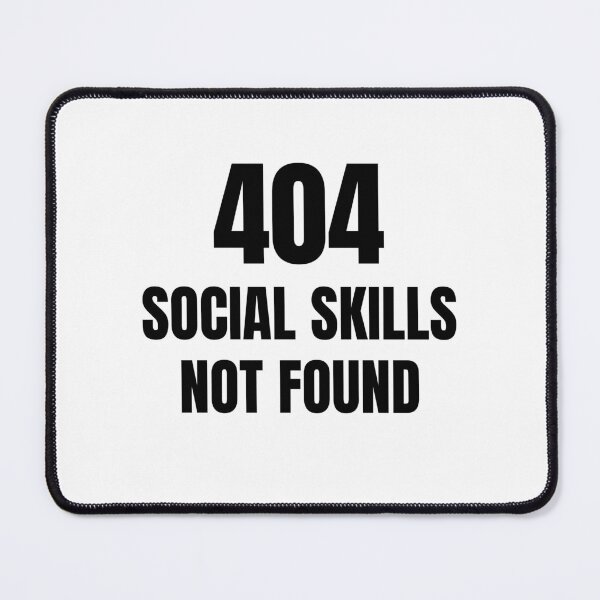 Item preview, Funny Backend Developer Black – 404 Social Skills Not Found Coding Humor Tee designed and sold by CtrlAltLaugh.