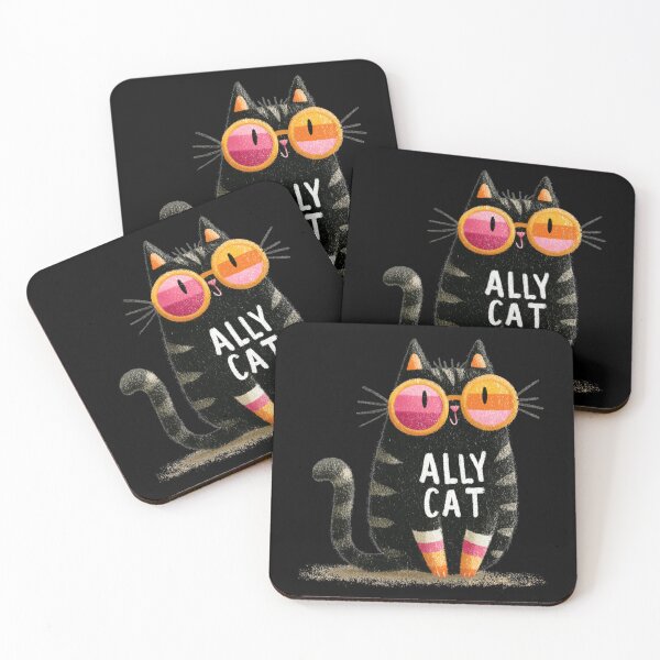 Item preview, The Lesbian Ally Cat designed and sold by MendaciousMina.