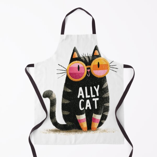 Item preview, The Lesbian Ally Cat designed and sold by MendaciousMina.