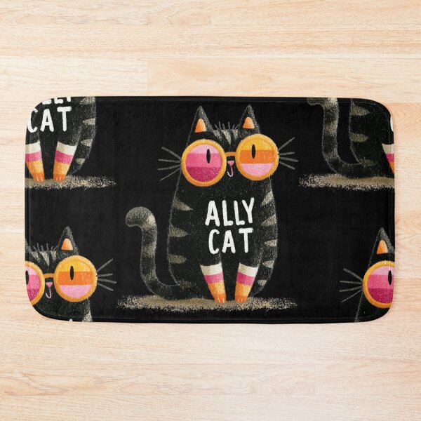 Item preview, The Lesbian Ally Cat designed and sold by MendaciousMina.