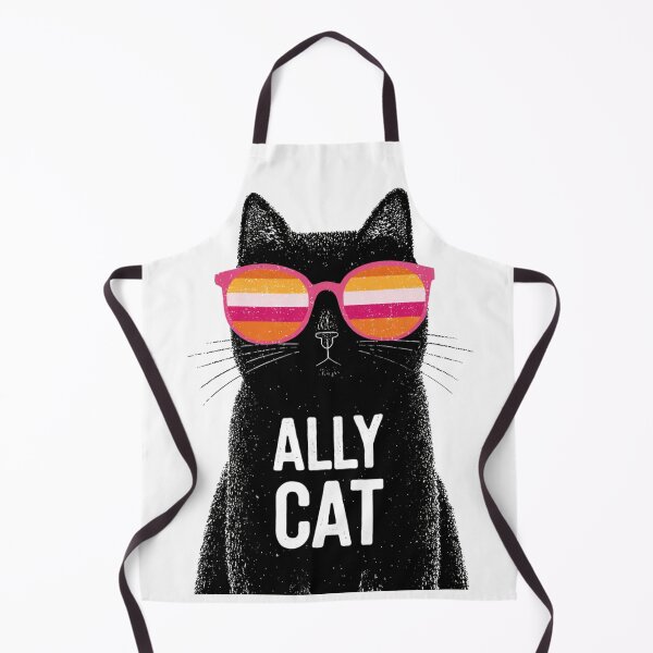 Item preview, The Lesbian Ally Cat designed and sold by MendaciousMina.