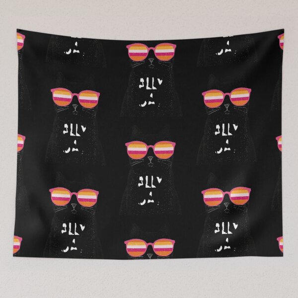 Item preview, The Lesbian Ally Cat designed and sold by MendaciousMina.