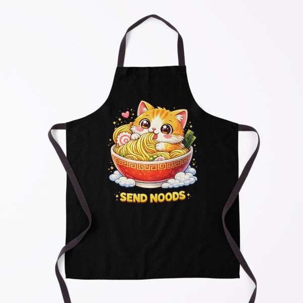 Item preview, Send Noods Funny Kawaii Cat designed and sold by AnyMar2023.