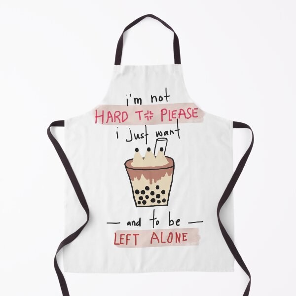 Item preview, Not Hard To Please Good Bubble Tea Left Alone Savage Funny Quote designed and sold by IntertwineCo.