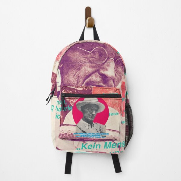 Item preview, Hermann Hesse quote Literature Pop Art Collage designed and sold by Mauswohn.