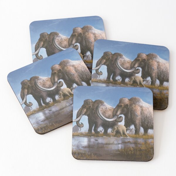 Item preview, Woolly mammoths meet ancient ducks designed and sold by MarkWitton.