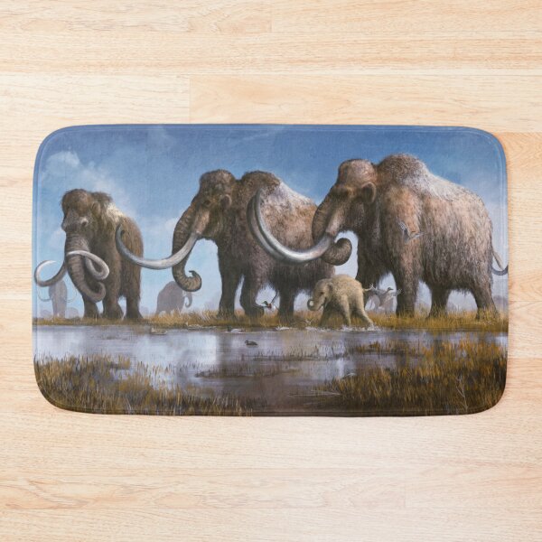 Item preview, Woolly mammoths meet ancient ducks designed and sold by MarkWitton.