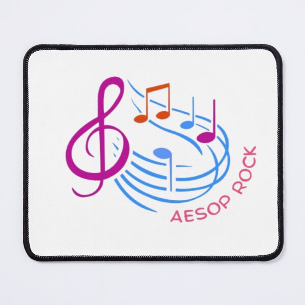 Item preview, Aesop Rock Musical Notes Vibrant Music Design designed and sold by SajolCanva.