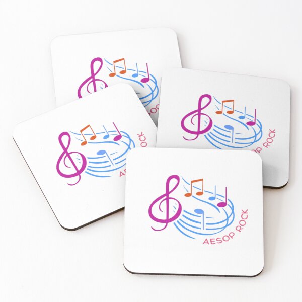 Item preview, Aesop Rock Musical Notes Vibrant Music Design designed and sold by SajolCanva.