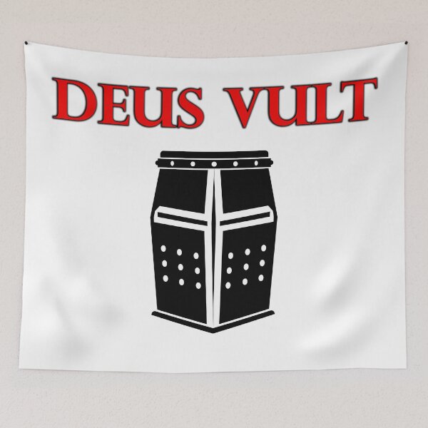 Item preview, Deus Vult (Top Coloured) designed and sold by RebarForOwt.
