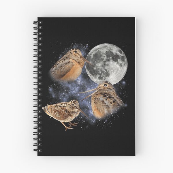 Item preview, American Woodcock Bird In Space Galaxy Moon Timberdoodle Wildlife Nature Art designed and sold by Chaya Reid.