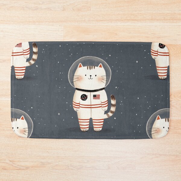 Item preview, Cute astronaut cat designed and sold by MendaciousMina.