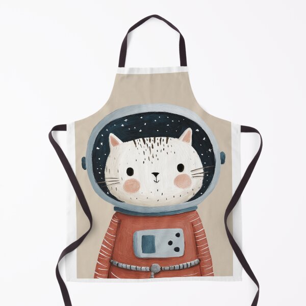 Item preview, Cute astronaut cat designed and sold by MendaciousMina.