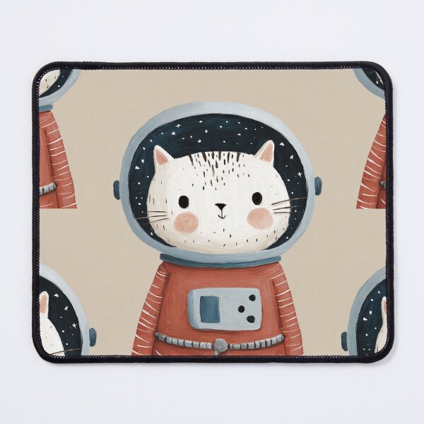 Item preview, Cute astronaut cat designed and sold by MendaciousMina.