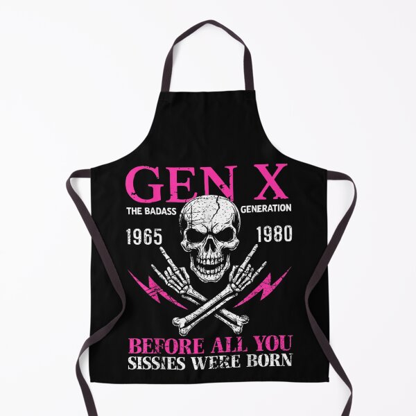 Item preview, Gen X The Badass Generation Skull Rock Hand 1965 To 1980 designed and sold by Chaya Reid.