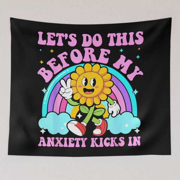 Item preview, Let's Do This Before My Anxiety Kicks In Funny Anti Social designed and sold by EzraIBlankenshi.