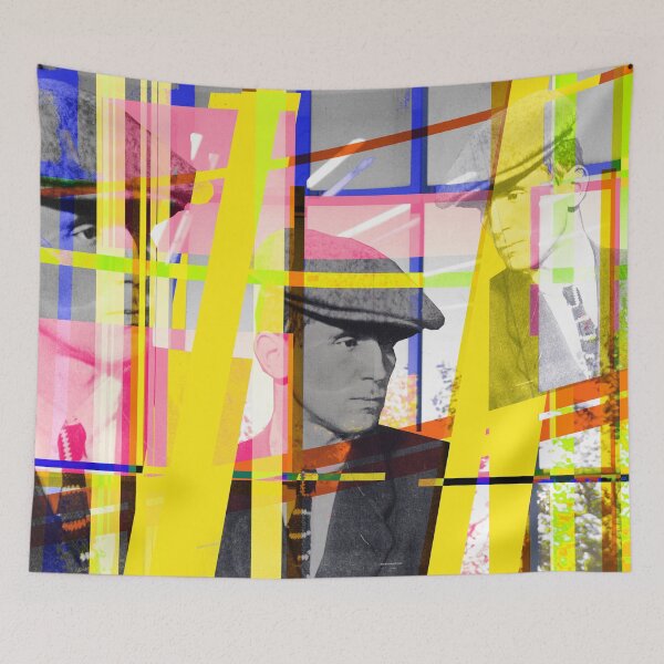 Item preview, Bertolt Brecht Epic Theater Pop Art Collage designed and sold by Mauswohn.
