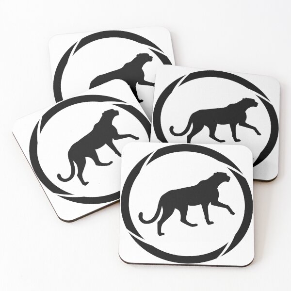 Item preview, Sleek Leopard Silhouette Camera Shutter Logo designed and sold by Omar-2D.