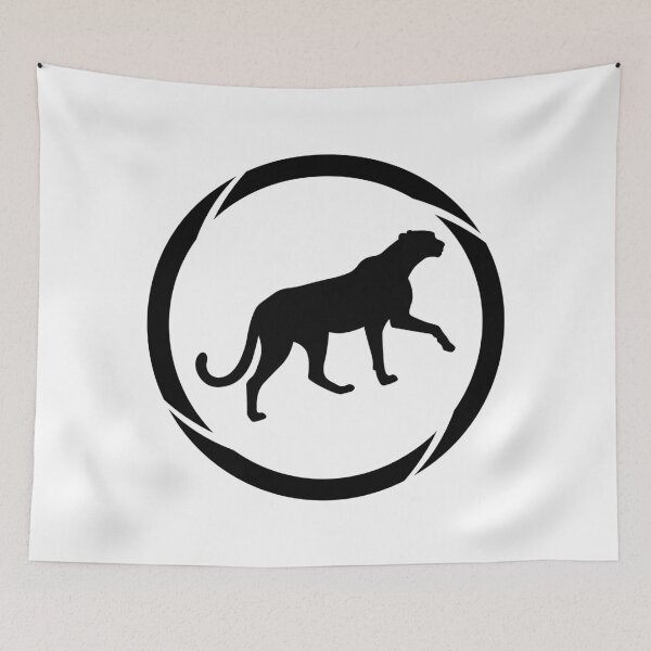 Item preview, Sleek Leopard Silhouette Camera Shutter Logo designed and sold by Omar-2D.