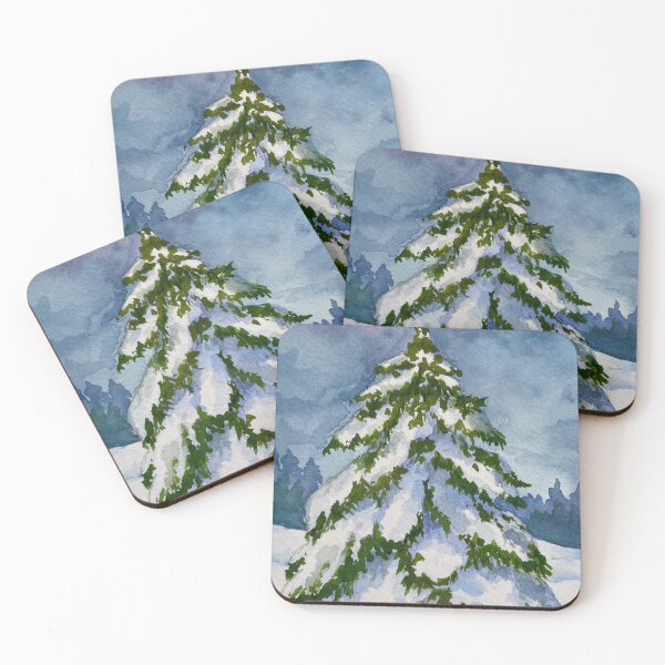 Item preview, Evergreen in the Moonlight designed and sold by Lynne Beattie.