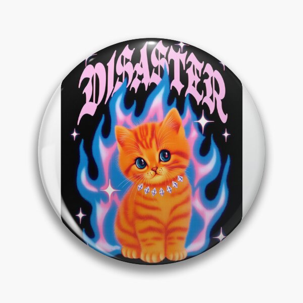 Item preview, Disaster kitten designed and sold by MendaciousMina.