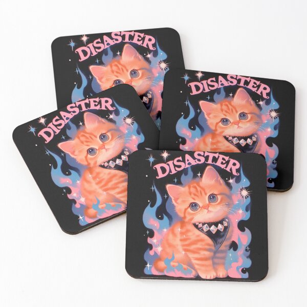 Item preview, Disaster kitten designed and sold by MendaciousMina.