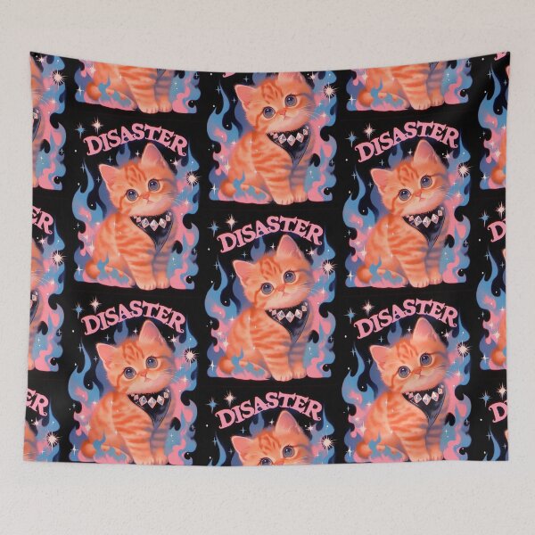 Item preview, Disaster kitten designed and sold by MendaciousMina.