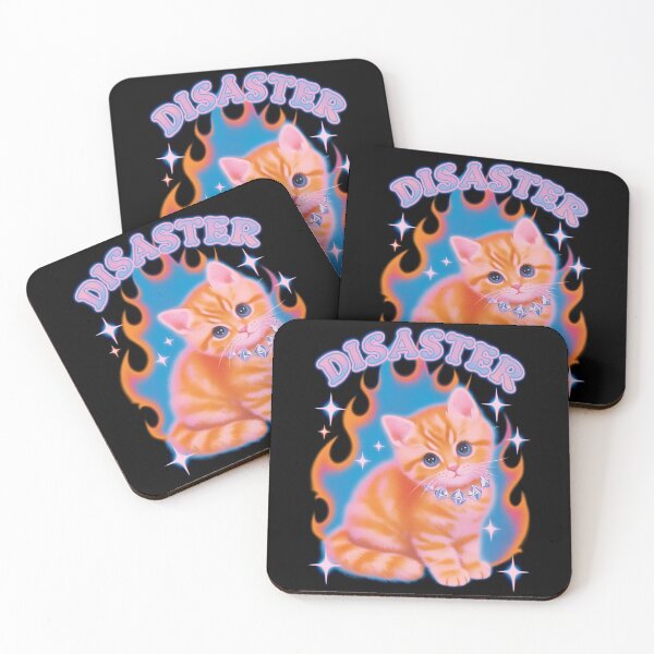 Item preview, Disaster kitten designed and sold by MendaciousMina.