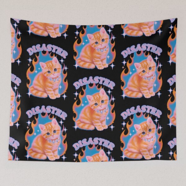 Item preview, Disaster kitten designed and sold by MendaciousMina.