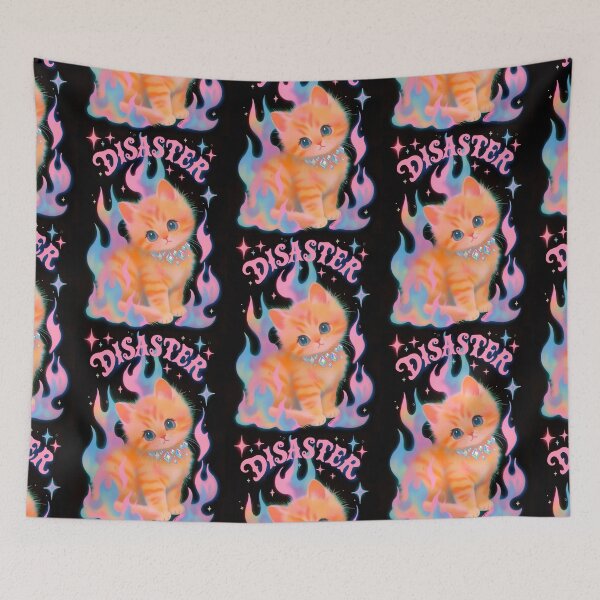 Item preview, Disaster kitten designed and sold by MendaciousMina.