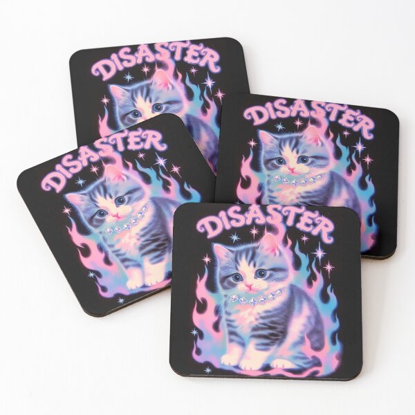 Item preview, Disaster kitten designed and sold by MendaciousMina.