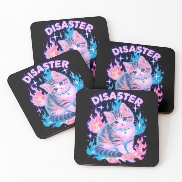 Item preview,  Disaster kitten designed and sold by MendaciousMina.