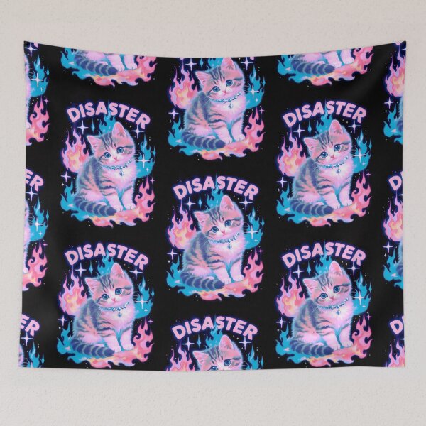 Item preview,  Disaster kitten designed and sold by MendaciousMina.