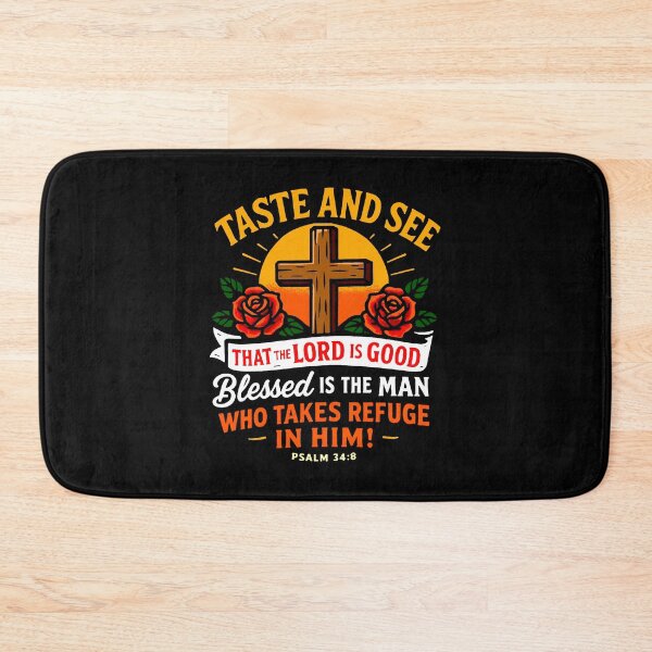 Item preview, Psalm 34:8 Taste and See that the LORD is Good designed and sold by plushism.