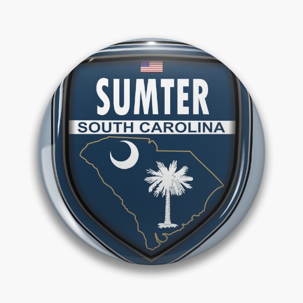 Item preview, Sumter South Carolina SC emblem designed and sold by antonietta40.