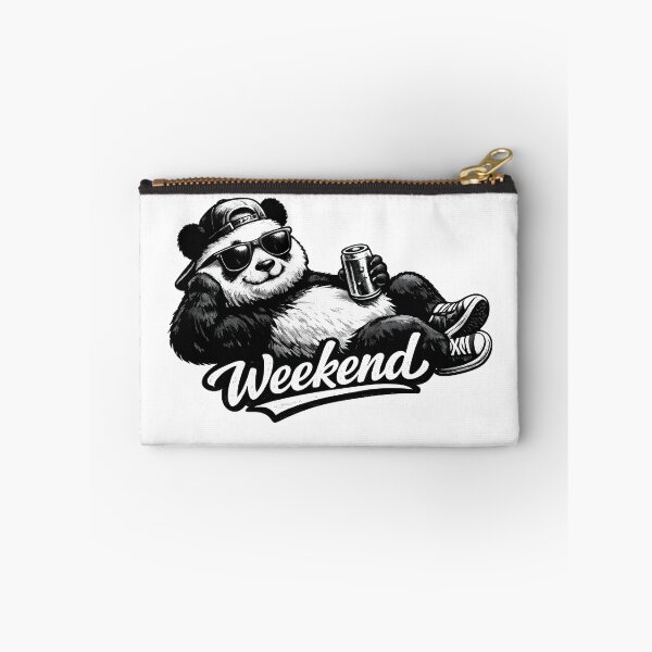 Item preview, the laid-back panda has a weekend designed and sold by Troll Art & Delete.