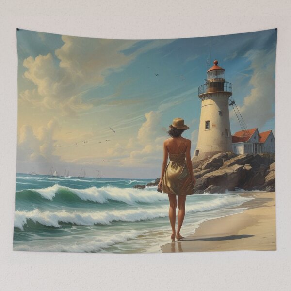 Item preview, Beach scene  designed and sold by Terry Collett.