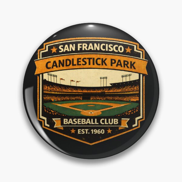 Item preview, Candlestick Park Shirt, San Francisco Baseball Vintage Interior, Retro Ballpark Tee designed and sold by GhostDawgs.