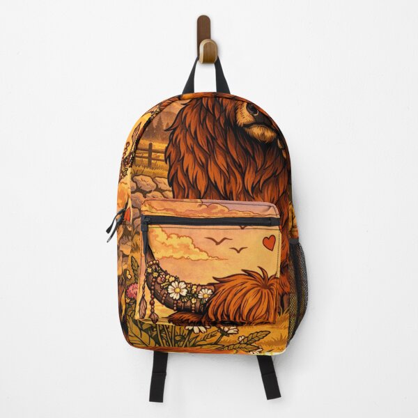 Item preview, Scottish Highland Cows – Shaggy Happiness designed and sold by VINTAGEPUNTEES.