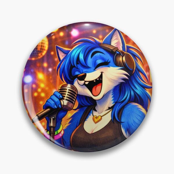 Item preview, The Blue Fox at the Bar — Pour Decisions Ember Vale Art designed and sold by A Sinister Sly.