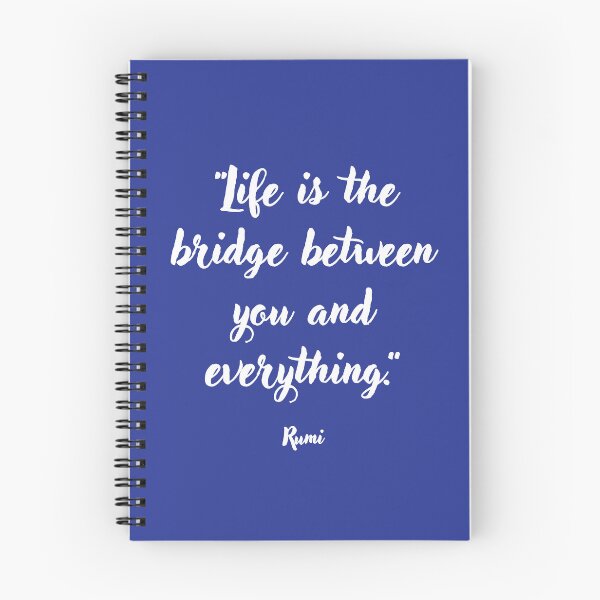 Item preview, Love is the bridge . . . Rumi Quotation designed and sold by CharlottePlaceArt.