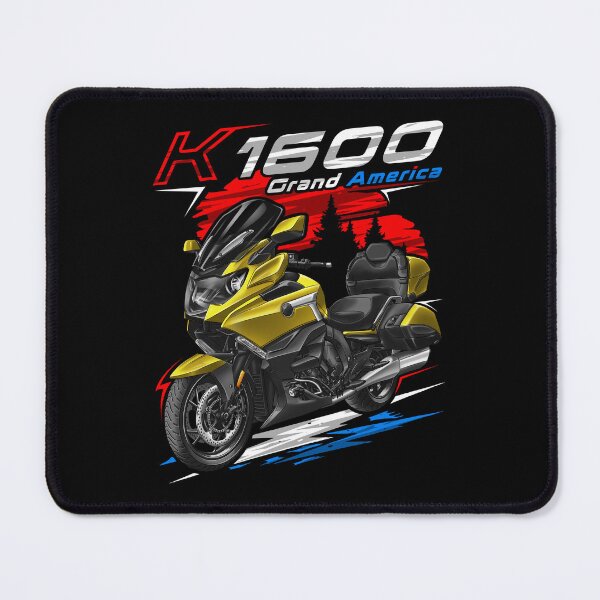 Item preview, Motorcycle K1600 Grand America 2018 Austin Yellow Metallic for Motorcycle Riders designed and sold by MotoApparelHub.