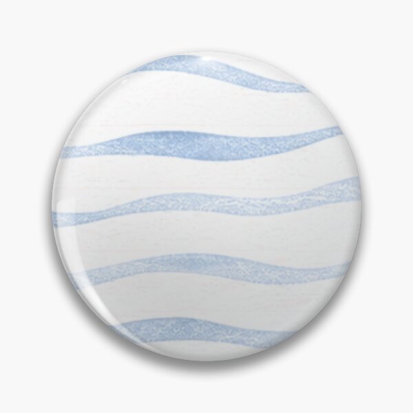 Item preview, Blue Wave Pattern, Coastal Ocean Design, Beach Aesthetic, Minimal Sea Waves designed and sold by TheSlowShore.