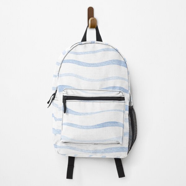 Item preview, Blue Wave Pattern, Coastal Ocean Design, Beach Aesthetic, Minimal Sea Waves designed and sold by TheSlowShore.