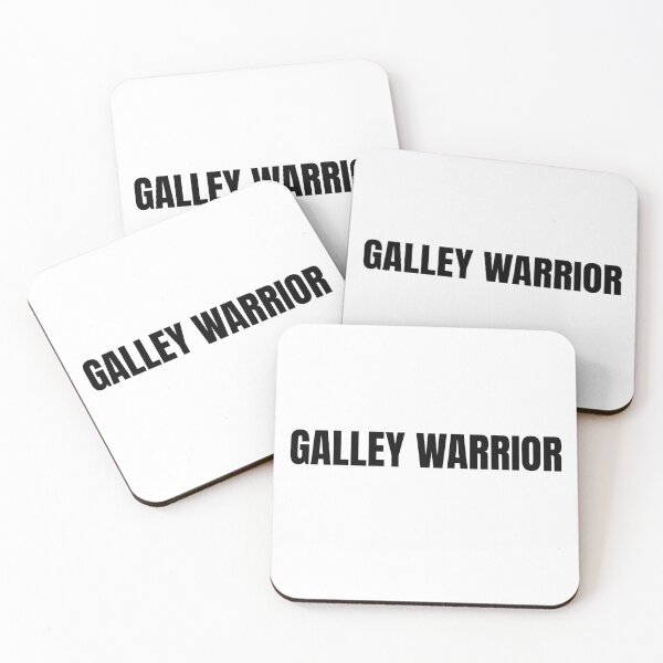 Item preview, Galley Warrior (Black) designed and sold by ShipCrewNation.