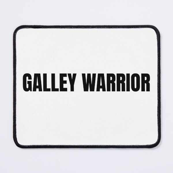 Item preview, Galley Warrior (Black) designed and sold by ShipCrewNation.