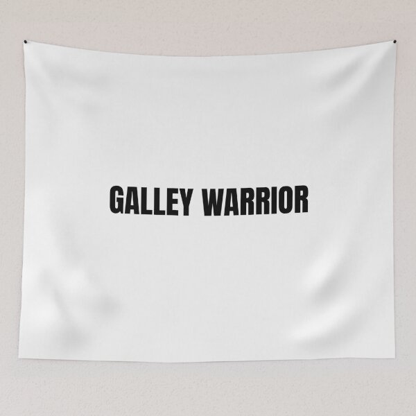 Item preview, Galley Warrior (Black) designed and sold by ShipCrewNation.